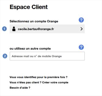 Espace client : Comment vous identifier